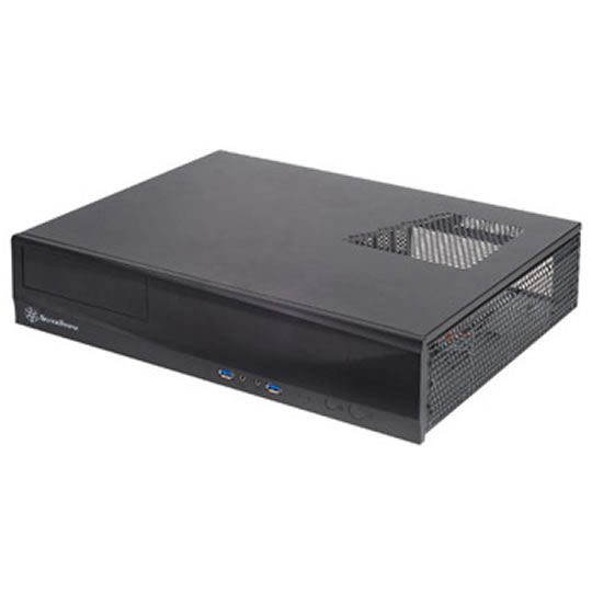 Silverstone Milo micto-ATX Desktop HTPC Case - Black : image 1