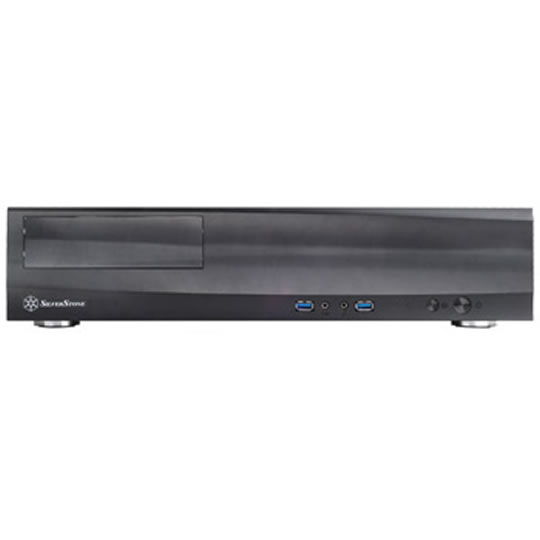 Silverstone Milo micto-ATX Desktop HTPC Case - Black : image 2