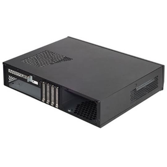 Silverstone Milo micto-ATX Desktop HTPC Case - Black : image 3