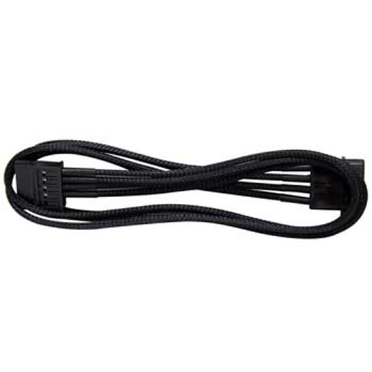 NZXT CB-11SATA Molex to 1 x SATA Premium Sleeved : image 1
