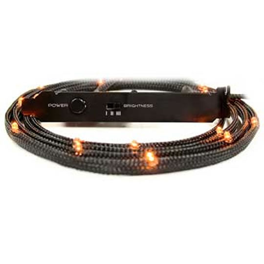 NZXT CB-LED10-OR LED Orange Cable 100cm Kit : image 1