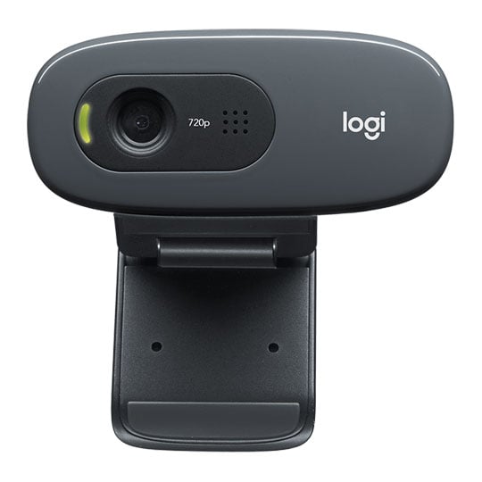 Logitech Webcam C270 HD USB Skype/MS Teams/Zoom Ready Black : image 2