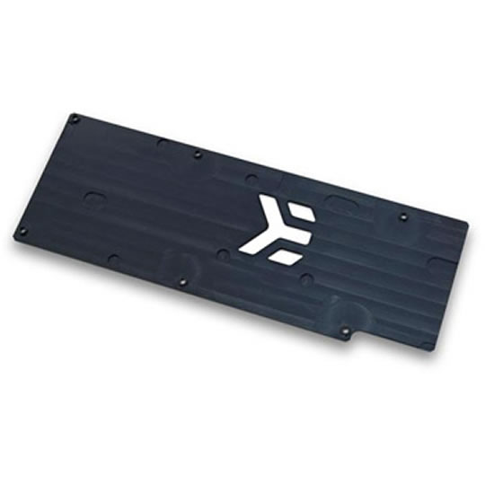 EK-FC6970 Retention Backplate Black Painted Aluminum for EK-FC6970 waterblock : image 2