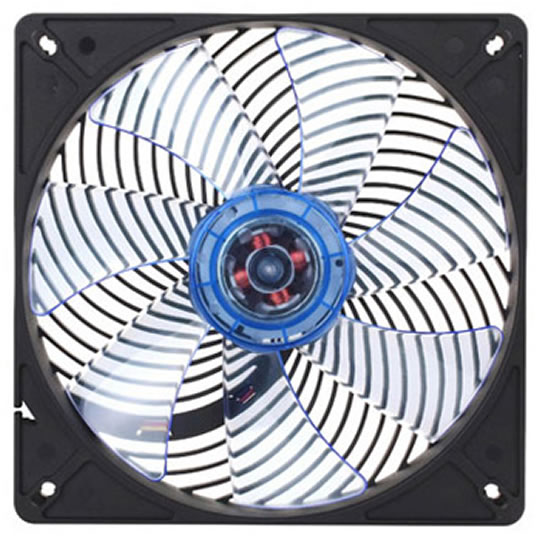 Silverstone SST-AP141-UV Quiet Air Penetrator Fan Fluid Dynamic Bearing : image 2