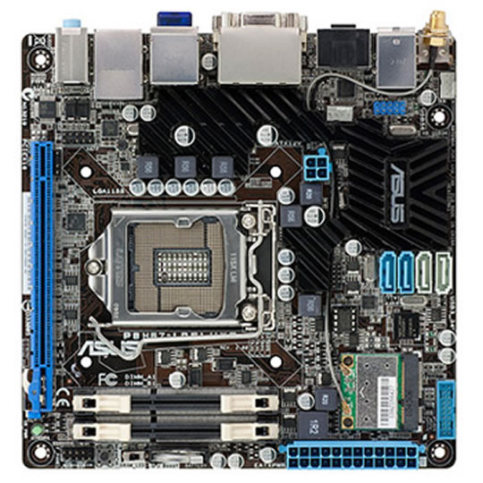 ASUS P8H67-I Deluxe Rev.3.0 Intel H67 Socket 1155 Motherboard : image 2