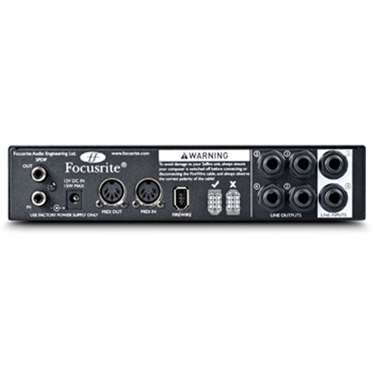 Focusrite Saffire PRO 14 Interface : image 4