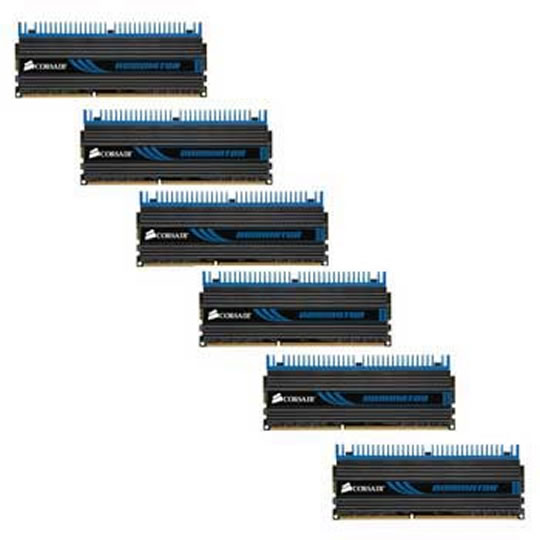 Corsair Memory Dominator 24GB 1333 MHz CAS 9 DHX Triple Channel Desktop : image 1