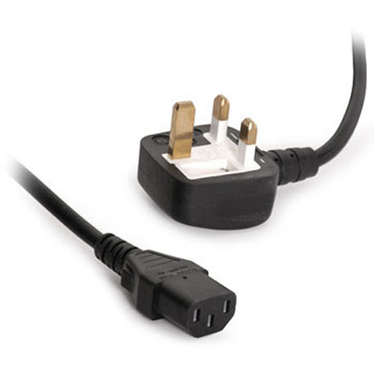 1.8m UK Power PSU (Kettle Lead) Cable 80pcs Box Qty Bulk : image 1