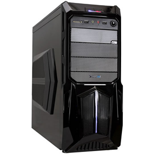 PowerCool PWC-711 Terminator Midi Tower Gaming Case with All In One Card Reader : image 1