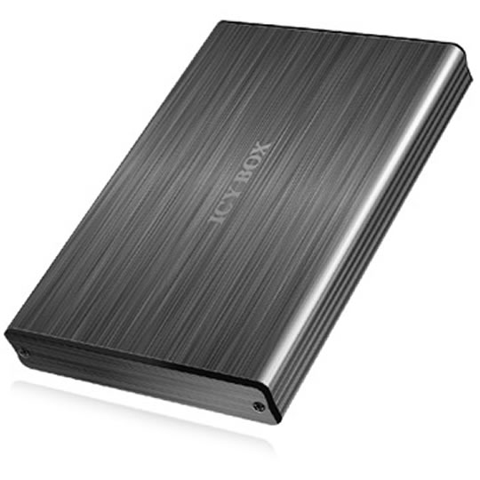 External Enclosure 2.5" SATA HDD to USB 2.0 Aluminium from Icy Box IB-231StU-G : image 1