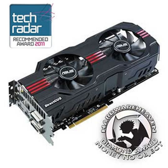 ASUS 1536MB GeForce GTX 580 DirectCU II NVIDIA Graphics Card : image 1