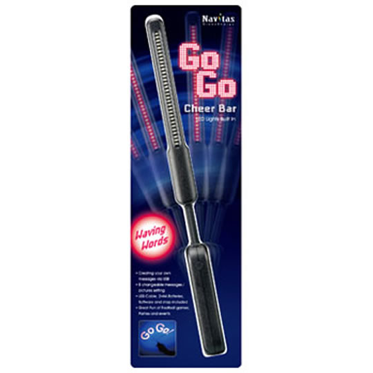 Programmable Message Go Go Cheer Bar - YOUR MESSAGE WILL BE SEEN! : image 1