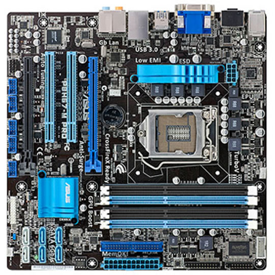 ASUS P8H67-M PRO Rev3 Intel H67 Express Socket 1155 Motherboard : image 2