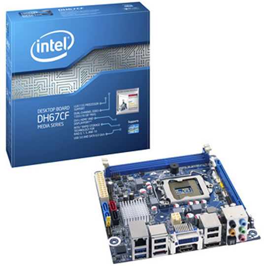 Intel BOXDH67CFB3 Socket 1155 Sandy Bridge Motherboard : image 1