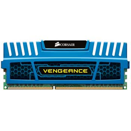 Corsair Memory Vengeance Blue 4GB DDR3 1600 MHz CAS 9 XMP Single Channel Desktop : image 1