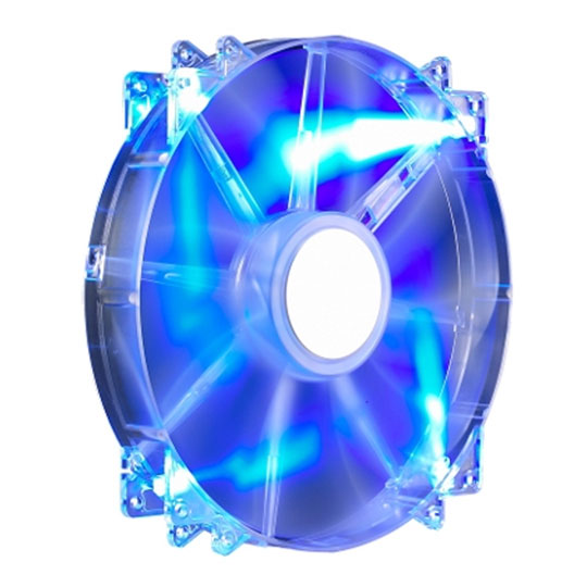 Cooler Master Mega-Flow 200mm Quiet Case Fan - Blue : image 1