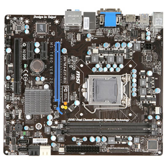 MSI H67MA-E35 B3 Intel H67 Express - Socket 1155 - Motherboard : image 2