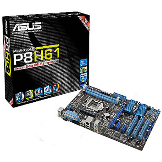 ASUS P8H61 H61 Motherboard : image 1