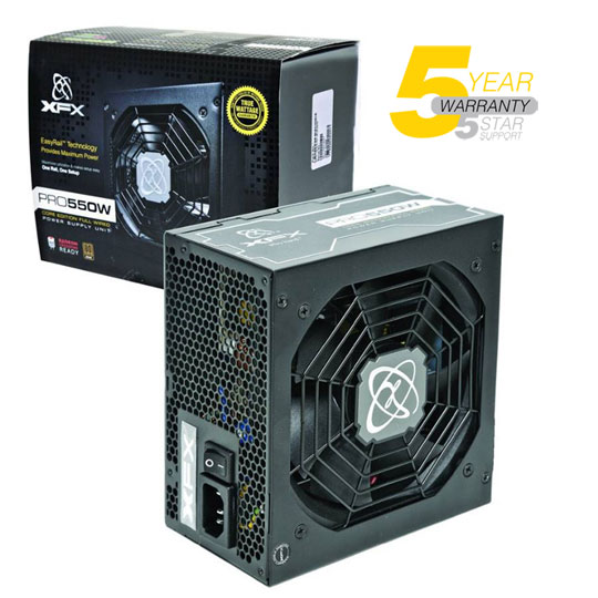 XFX PRO 550W Power Supply : image 1