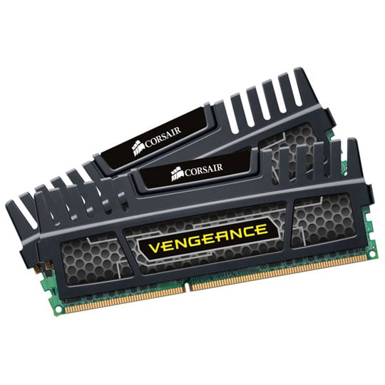 Corsair Memory Vengeance Jet Black 4GB DDR3 2000 MHz CAS 10-10-10-27 Dual Channel Desktop : image 1