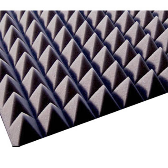 4 x Scan S-PYR100-4 Acoustic Foam Pyramid Tiles