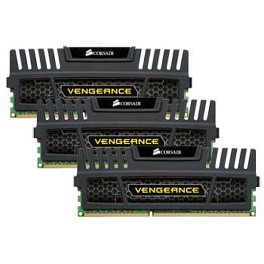 メモリー Vengeance 12GB Triple Channel DDR3 Vengeance® — 12GB Triple Channel DDR3 Memory Kit