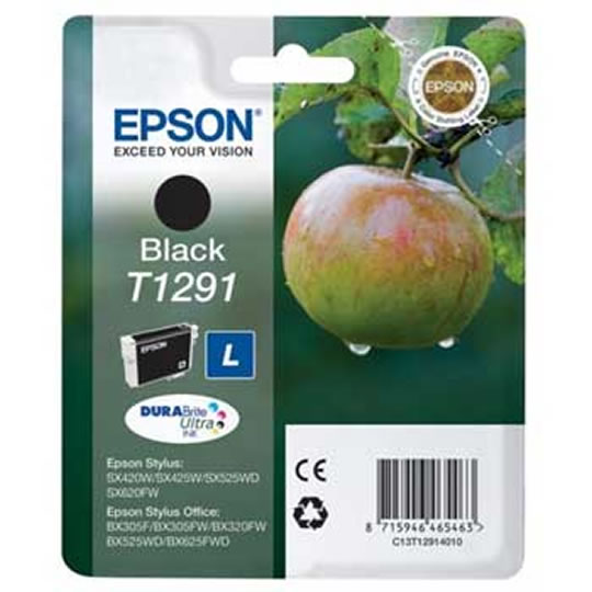 Epson T1291 Black Cartridge : image 1
