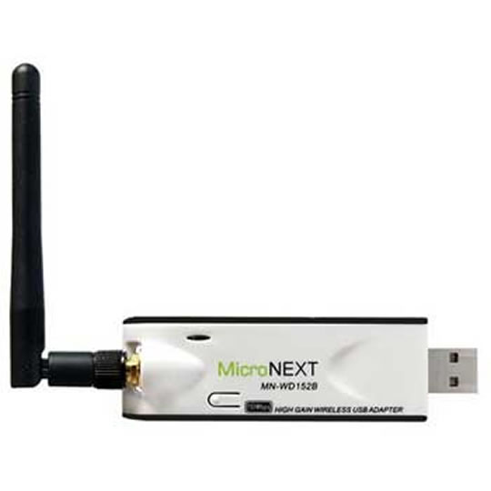 MICRONEXT Wireless LAN Adaptor MN-WD152B High gain with Antenna : image 1