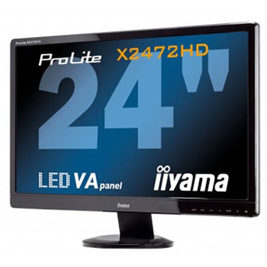 IIyama Prolite X2472HD-B1 LED Extreme Gloss Black HDMI/DVI/VGA 1920x1080 3000:1 250cd/m2 2ms : image 3