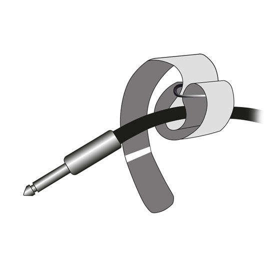 Adam Hall 16mm x 160mm Velcro Cable Ties - VR1616P (5 Pack) : image 2