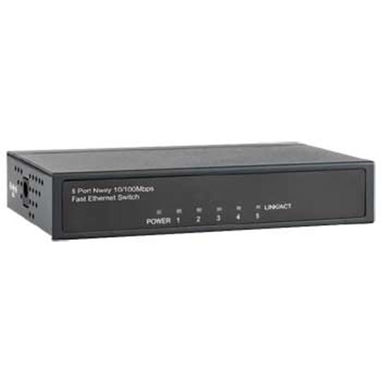 Eten 5 port 10/100 metal Mini Switch Industrial Class : image 1