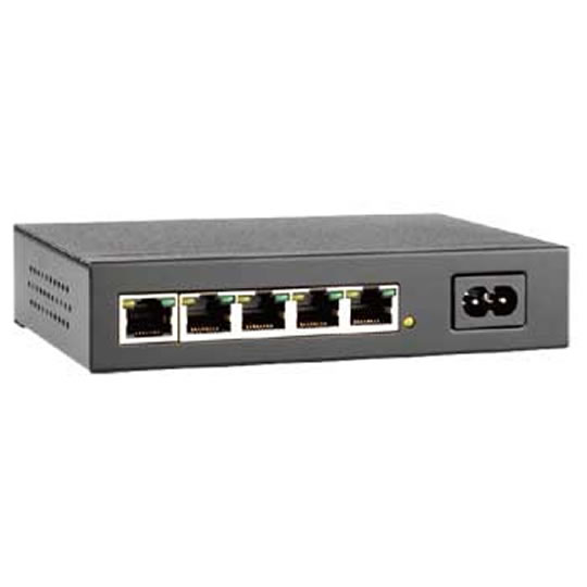 eten EW-A005-E 5 Port Mini Ethernet Switch Gigabit with Internal Power : image 1