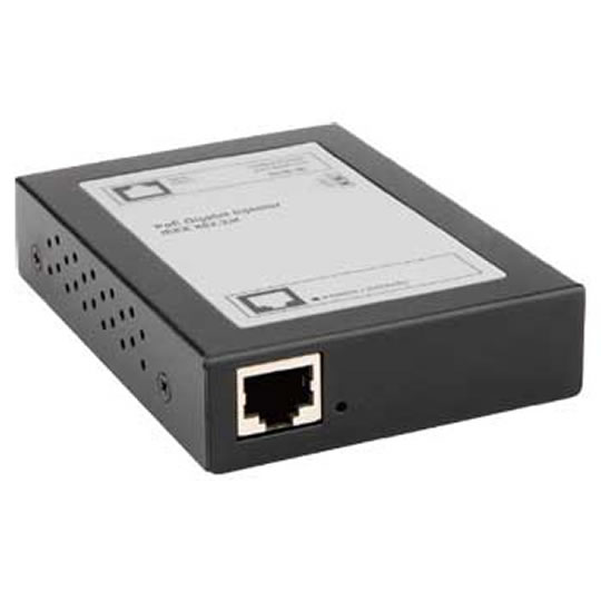 Gigabit PoE Injector IEEE 802.3at/3af/3/3u/3ab  with 40V/DC at Full 25 - 30w output : image 1