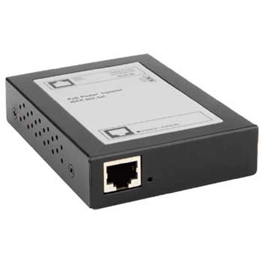 Eten 10/100 Power over Ethernet Injector 1 Port IEEE 802.3af/3/3u supporting 5v to 12v : image 1