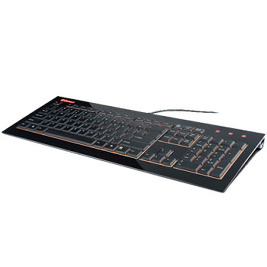 Enermax KB009U-B Acrylux Black USB Keyboard : image 3