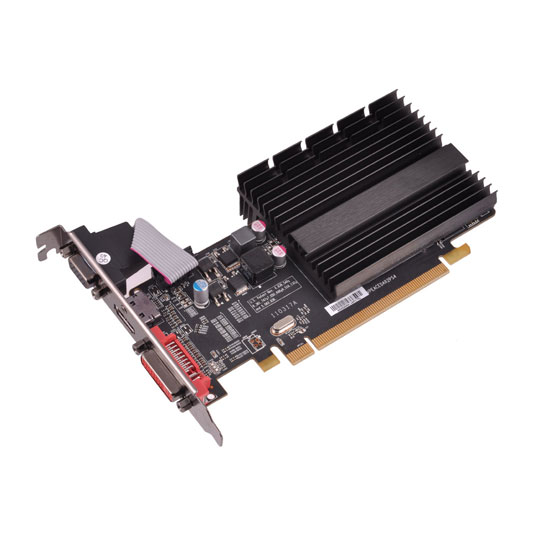 XFX Silently Cooled HD 6450 Low Profile AMD Radeon Graphics Card - 1GB : image 2