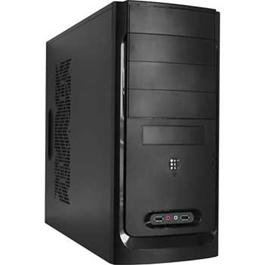 Rasurbo BC-12 Black ATX Midi Tower Case : image 1