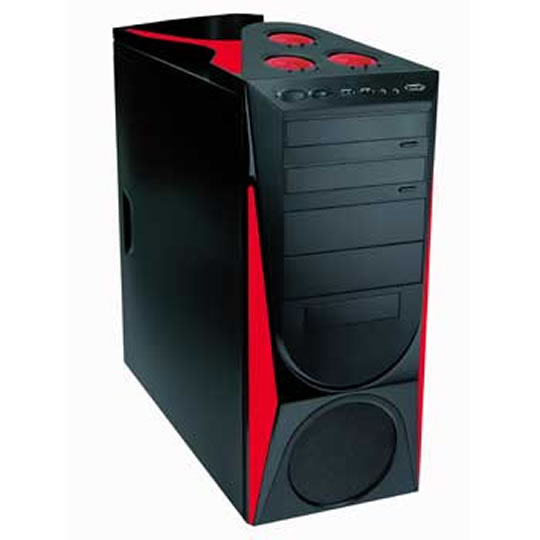 Rasurbo Xange ATX Midi Tower Case with 7 Colours - No PSU : image 1