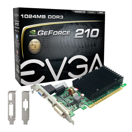 EVGA GeForce G 210 Graphics Card - 1GB : image 1
