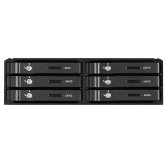4044951011452 6xBay 2.5" HDD into single 5.25" Bay SATA II 3Gb/s QuickPort Internal Bay : image 3
