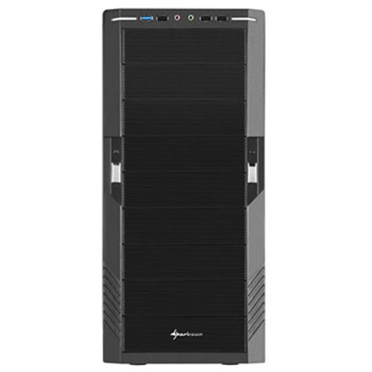 Sharkoon T9 Value White Edition Black Case with Window No PSU : image 2