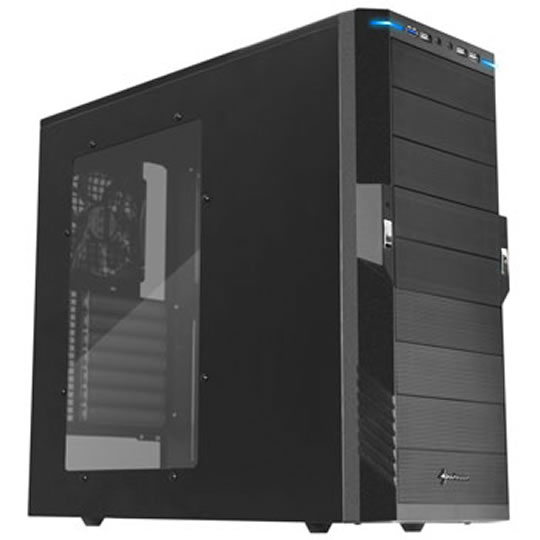 Sharkoon T9 Value Black Performance Case with Side Window USB 3.0 No PSU : image 1