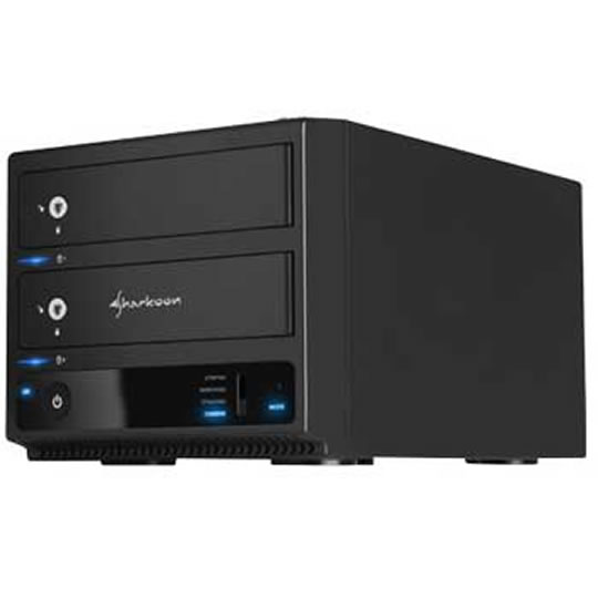 2-Bay USB 3.0 / SATA 2 Raid Box 4044951011742 Sharkoon : image 1