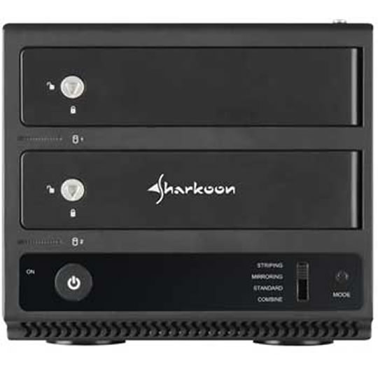 2-Bay USB 3.0 / SATA 2 Raid Box 4044951011742 Sharkoon : image 2