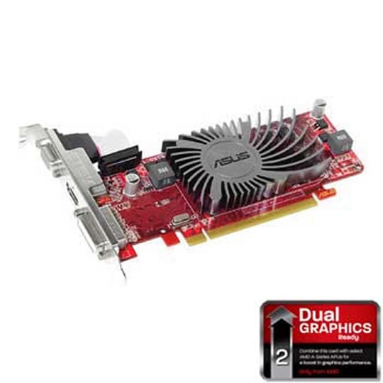 ASUS HD 6450 Silent AMD Radeon Graphics Card - 1GB : image 1