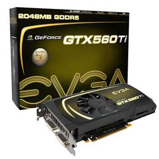 EVGA GeForce GTX 560 Ti NVIDIA Graphics Card - 2GB : image 1