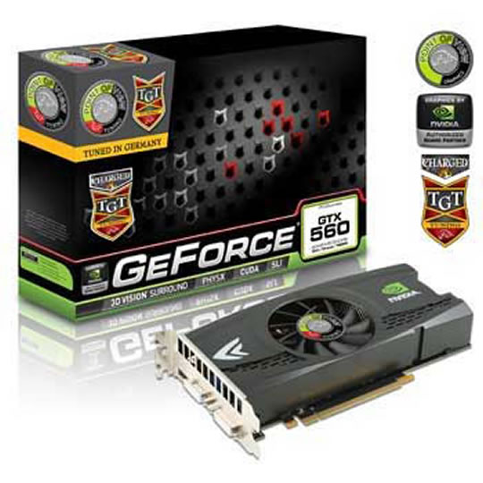 2GB Point of View GeForce GTX 560 Charged NVIDIA Graphics Card : image 1