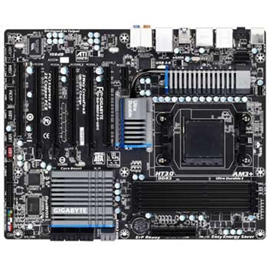 Gigabyte 990FXA-UD5 ATX Motherboard : image 1