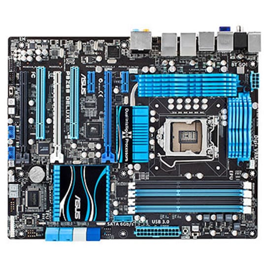 ASUS P8Z68 DELUXE Intel Z68 Socket 1155 Motherboard : image 2