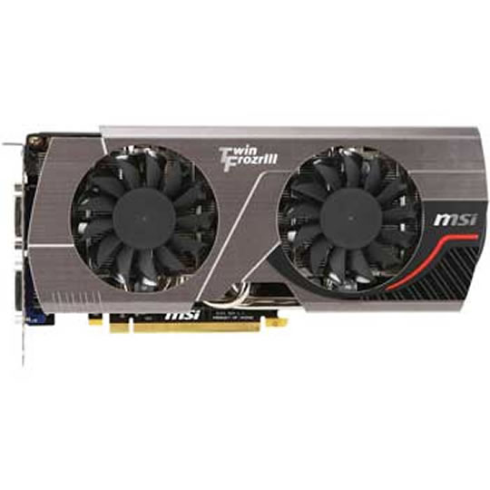 MSI 1280MB GeForce GTX 570 Twin Frozr III Power Edition OC NVIDIA